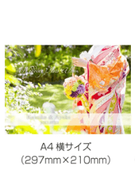 フジフォトアルバムのA4 横サイズ